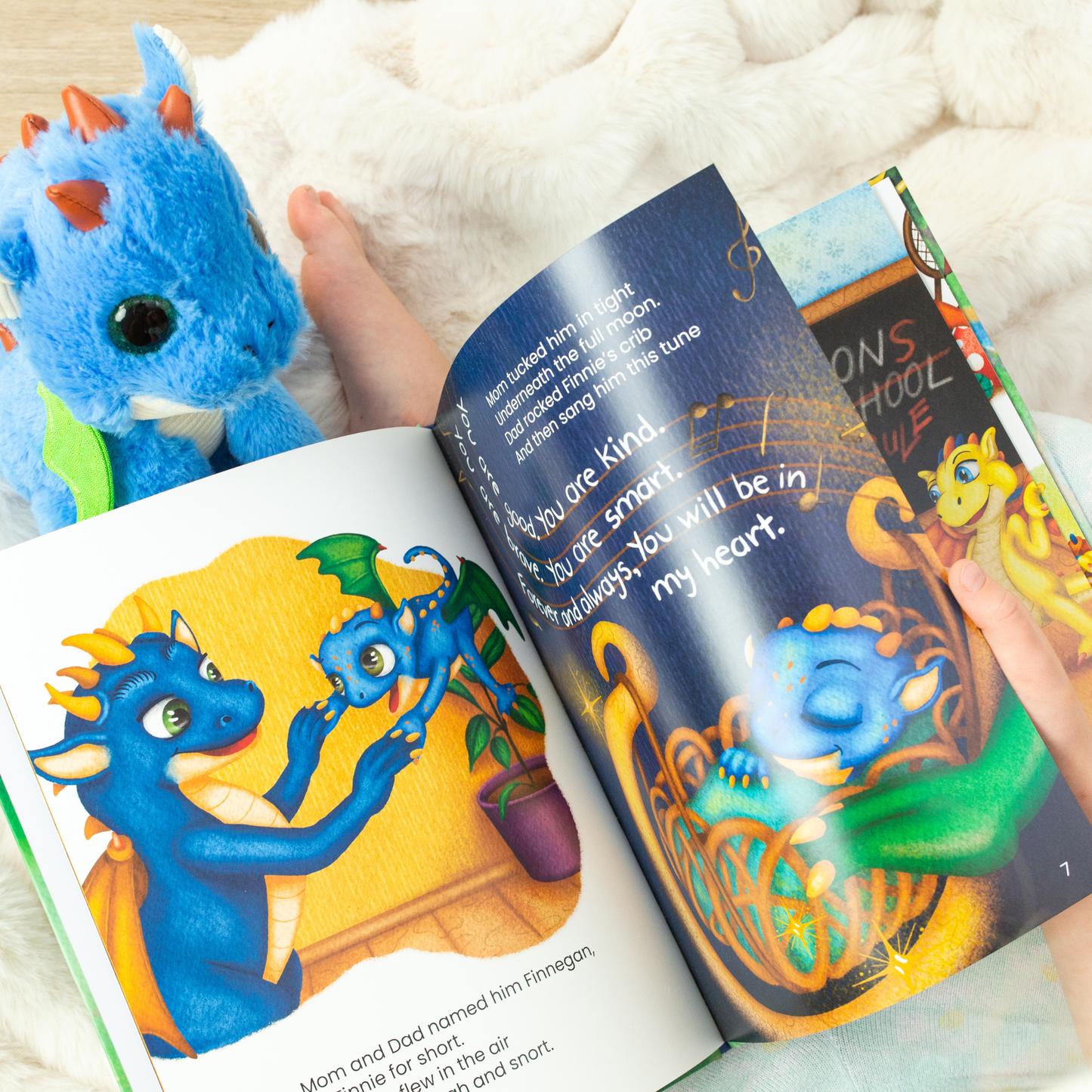 Finnegan the Singing Dragon — Hardcover Storybook