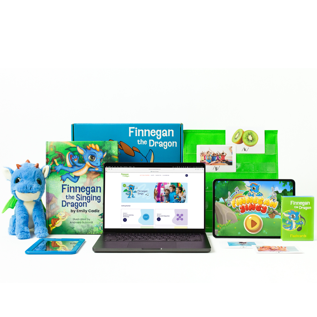 Limited Time Offer — Now Just $199 (Regularly $299) + Free Shipping! Finnegan Sings Homeschool Early Literacy Learning System